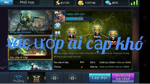 CDHT xác ướp ai cập khó