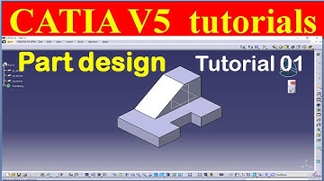 CATIA V5 Part Design Basics हिंदी में #catiav5 #catia