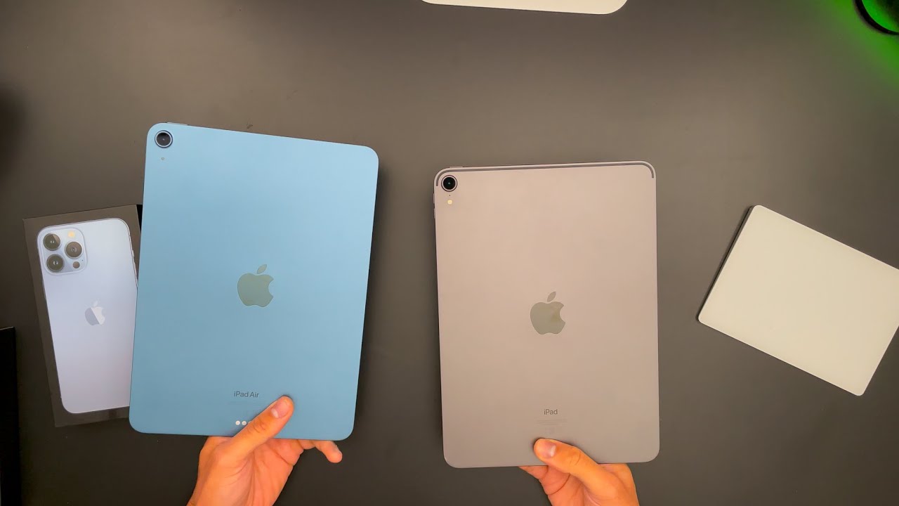 2018 iPad Pro vs 2022 iPad Air - Side By Side Comparison - YouTube