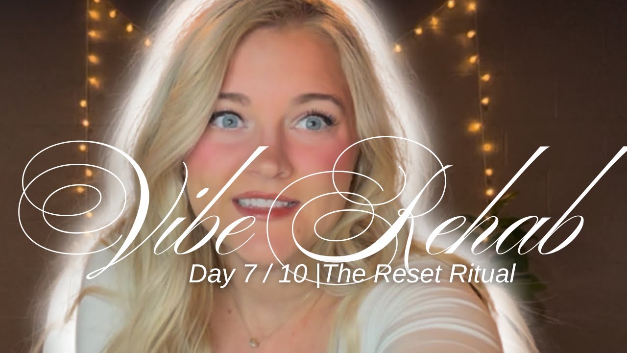 Vibe Rehab, день 7 из 10 | Reset Ritual: лёгкая йога для перезагрузки нервной системы и полного р...