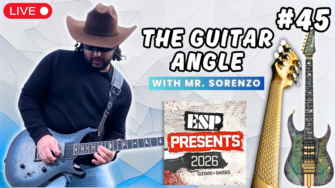 🔴Live: New 2026 Guitar Releases, Dean Zelinsky Guitars, Ibanez IV2RG and more #45