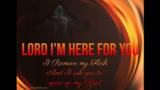 Lord I'm here for you - I Remove my Flesh and I ask you to open up my spirit