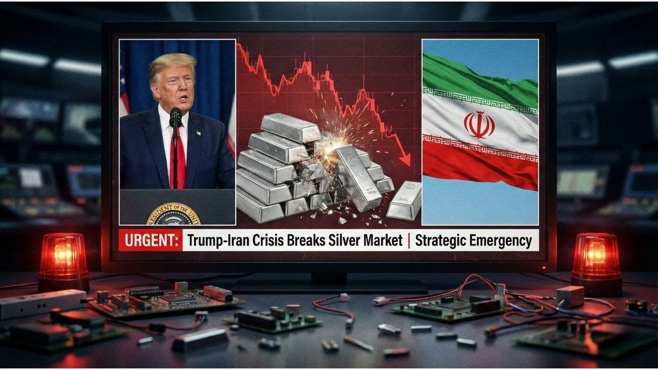 URGENT Trump Iran Crisis Breaks Silver Market | Strategic Emergency