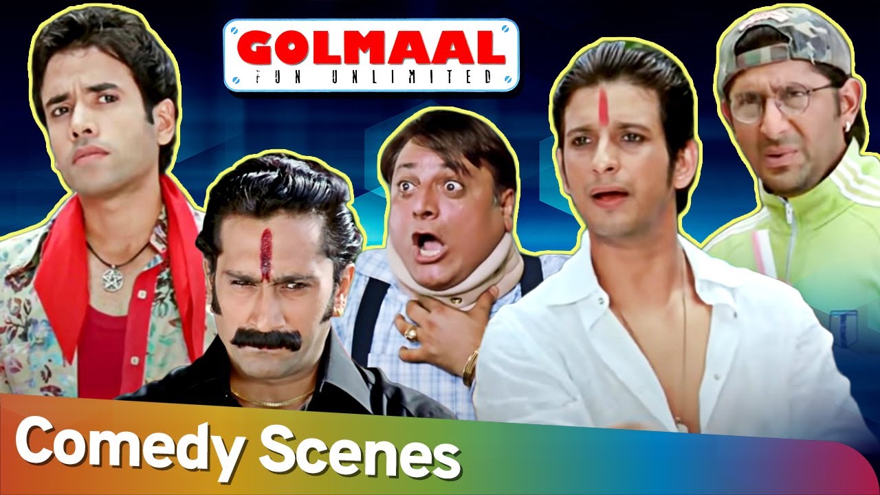 Comedy Scenes Superhit Comedy Movie Golmaal Fun Unlimited  Arshad Warsi   Sharman Joshi  Ajay Devgn