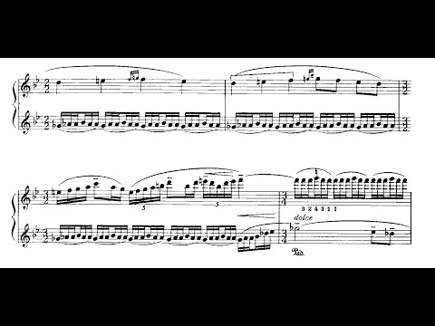 Benjamin Britten - Night Piece (Notturno) for Piano (1963) [Score-Video]