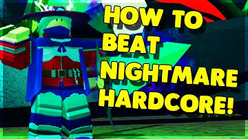 HOW TO *BEAT* NIGHTMARE HARDCORE IN GHASTLY HARBOR! (ROBLOX DUNGEON QUEST)