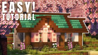 Minecraft: How to Build a Cozy Cherry Wood Lodge Tutorial by CelestialBuilds 730 views 1 month ago 14 minutes, 25 seconds