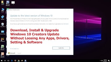 How to Download & Upgrade Windows 10 Creators Update (Official) Easy
