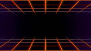 Geometric Neon Light Grid VJ Loop | ROYALTY FREE | 4K