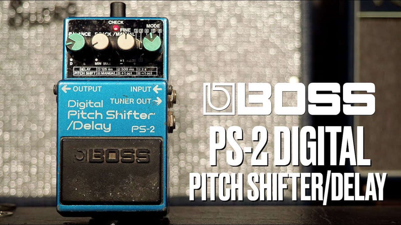 Boss PS-3 - Pitch Shifter / Delay Demo - YouTube