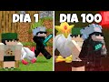 SOBREVIVI 100 DIAS NO CAOS DO MINECRAFT PIXELMON - O FILME