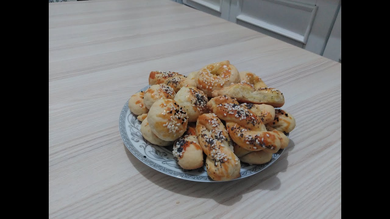 Enfes çıtır çıtır tuzlu kurabiye… YouTube
