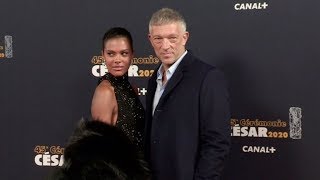 Tina Kunakey, Vincent Cassel and more on the red carpet for the Cesar 2020 Ceremony in Paris