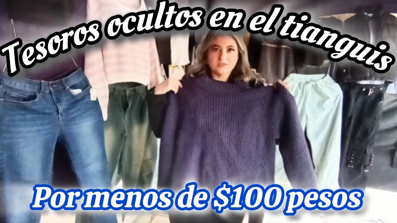 Esto fue lo que encontré en el tianguis gastando $100 pesos