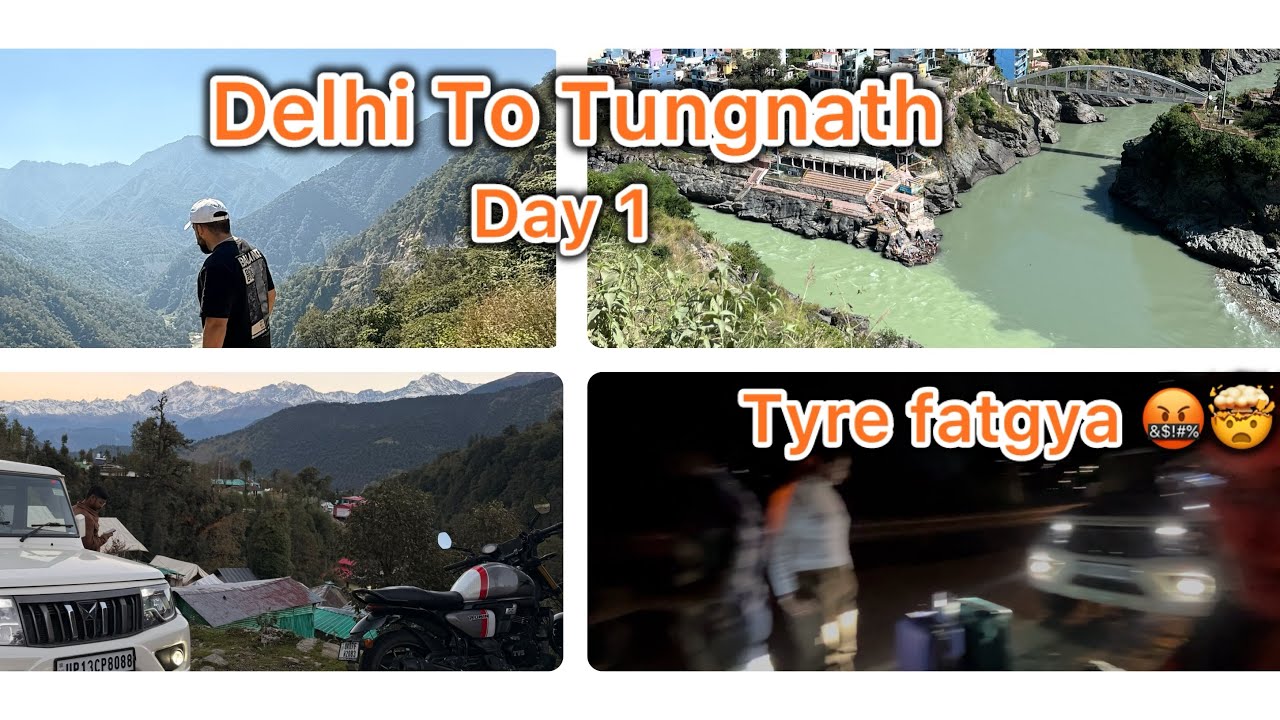 Tungnath Yatra Part 1 | 2 Dost, Long Drive & Dil Se Madad ❤️ ( October vlog)