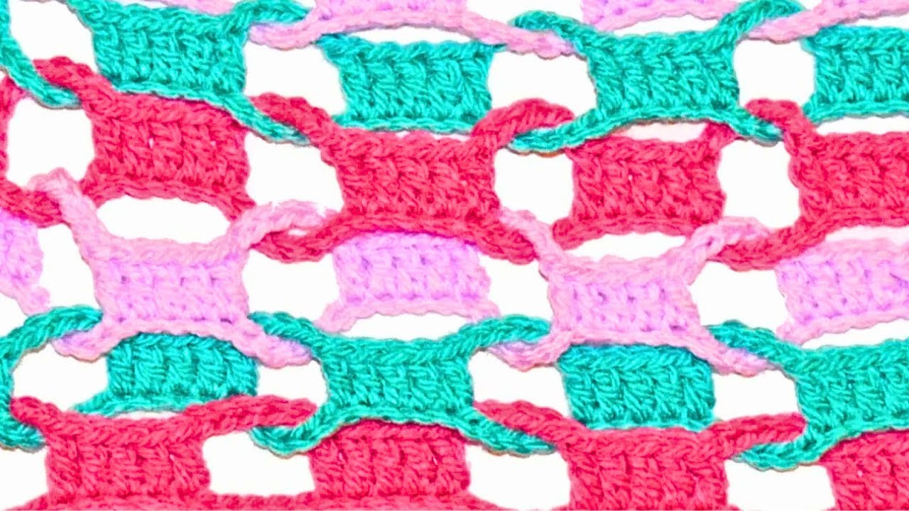 How To Crochet Interlock Shawl Scarf Step By Step Crochet For Beginners YouTube