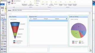 Demo: Dashboards in Microsoft Dynamics CRM 2011