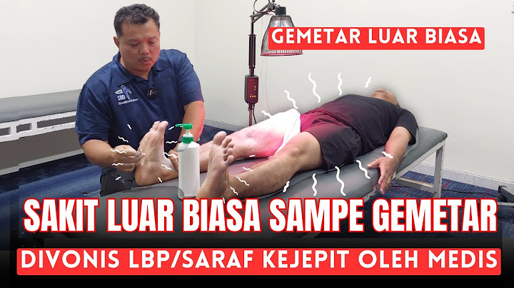 MCO ARIF - SAKIT LUAR BIASA SAMPE GEMETAR, DIVONIS LBP SARAF KEJEPIT OLEH MEDIS