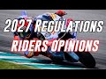 Riders give their opinion on the 2027 regulations  motogp news 2024