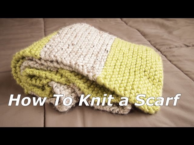 multi colored scarf knitting pattern