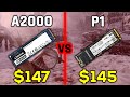 Kingston A2000 vs Crucial P1 - Comparison