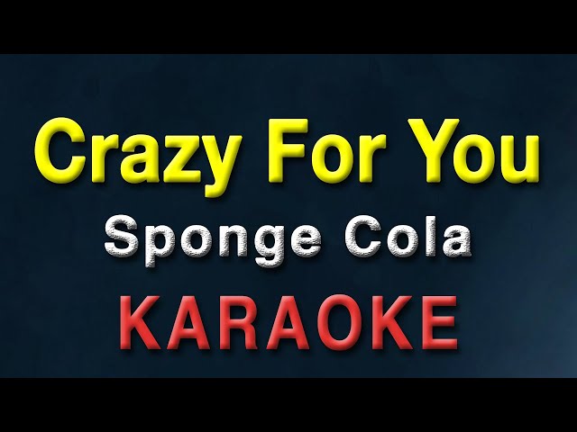 Crazy For You - Sponge Cola / Michael Cruz | KARAOKE class=