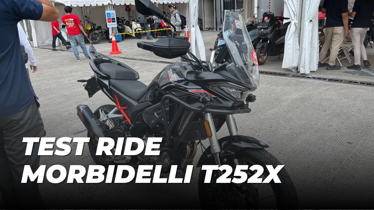 Test Ride Morbidelli T252X di IMOS 2025