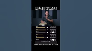 Bobby Allende Grooving on Congas with the CongaChops.com Practice Loop App Vol 3