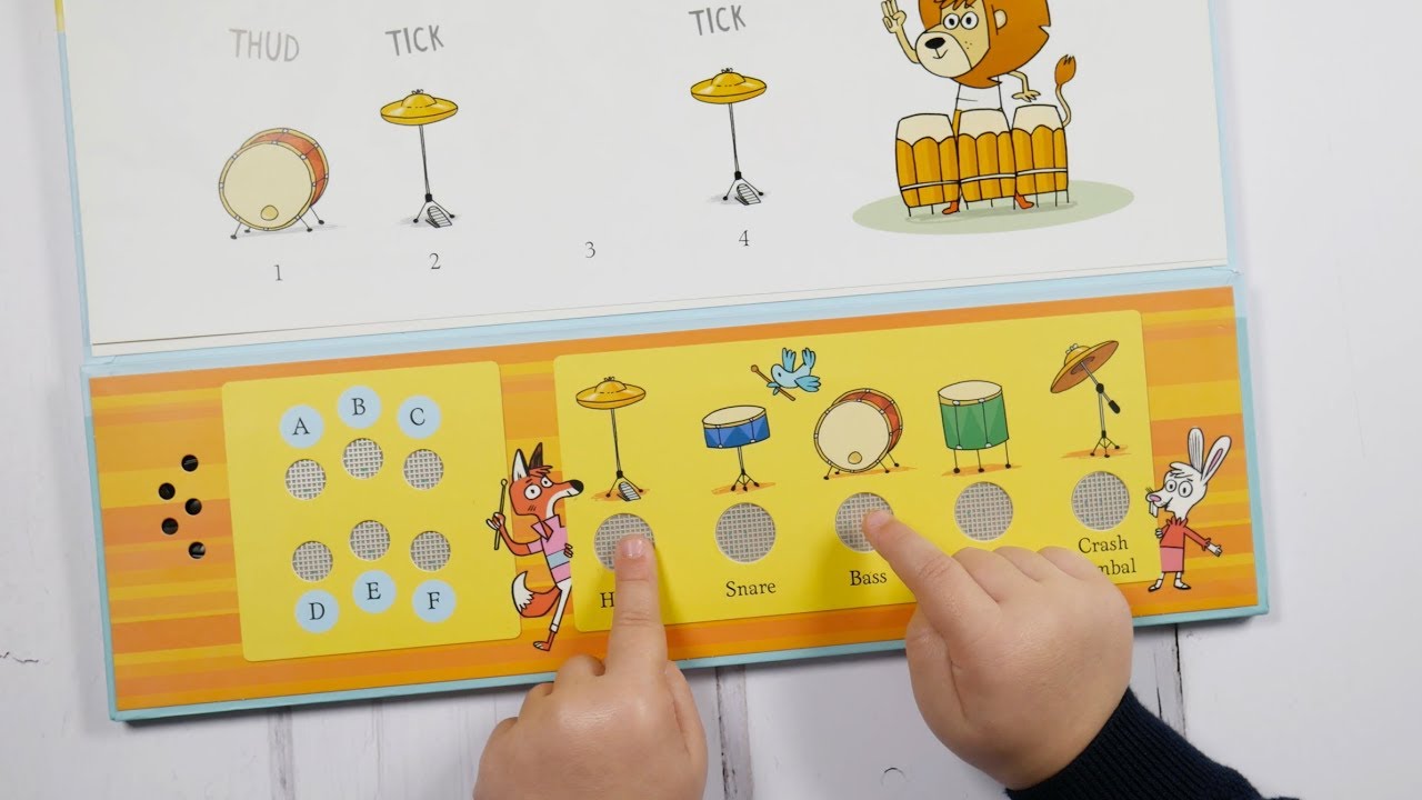 My First Drumming Book Children's Book Review YouTube