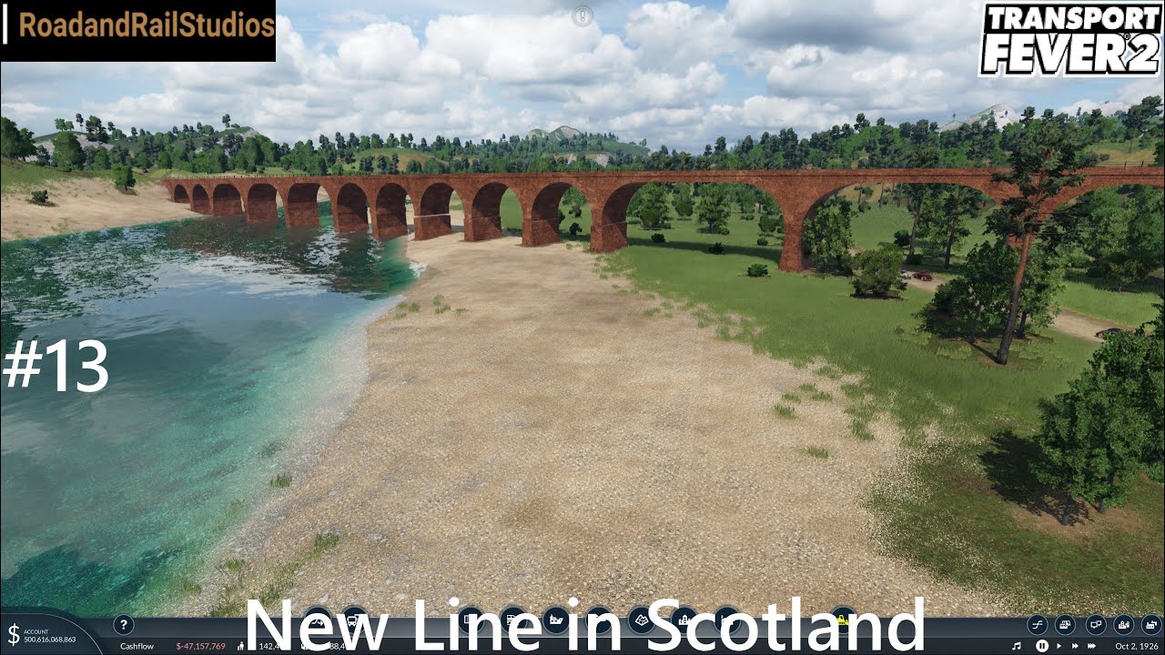 Transport Fever 2 (Race to to the North) - New Line in Scotland (Ep 13)
