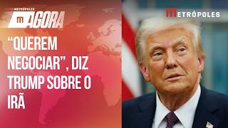 Trump sinaliza acordo com o Irã: "Querem negociar"
