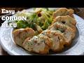 The easiest chicken cordon bleu you will ever make  christmas style