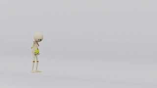 3D max ball throw animation / 공 던지기 애니메이션