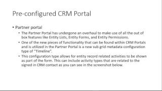 CRM Online 2016 Portal Capabilities(, 2016-07-22T06:47:30.000Z)