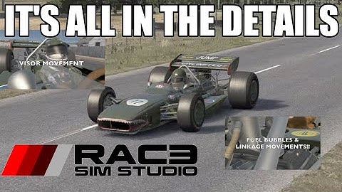 Formula RSS 1970 | Amazing Details | Race Sim Studio