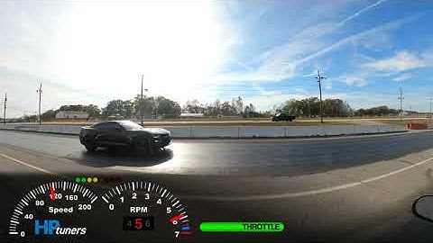 Testing HP Tuners RaceRender with a run from 11/07/21