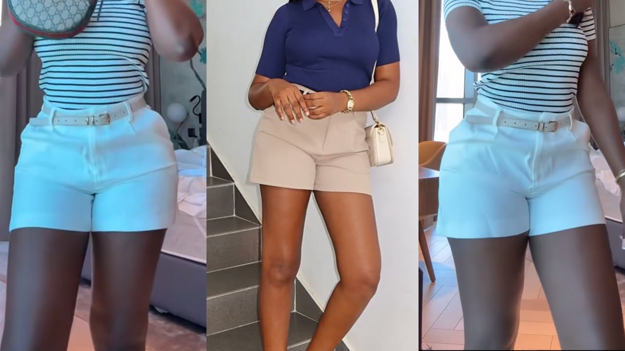 Как сшить и раскроить плиссированные шорты | Подробный мастер-класс по пошиву шорт с застежкой-мо...