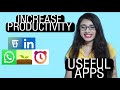 Apps to increase PRODUCTIVITY