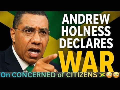 WARR PM Andrew Holness Declares WARR Against Concern Jamaicans Who Ask Bout Hurricane Melissa Mon