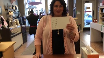 How to take fingerprints with ink pad kit sent to you.