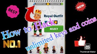 How To Hack Unlimited keys and coins in subway surfer screenshot 2