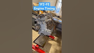 1FZ-FE Engine Timing Marks