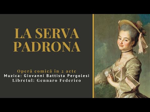 „La Serva Padrona” - drd. Andreas Schein & Orchestra de Cameră a Liceului de Artă „Ion Vidu”