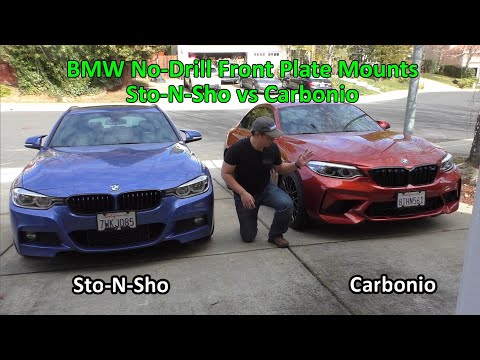 Video: Paano mo mai-mount ang front plate sa isang BMW?