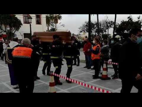 Despedida de los compañeros del SEIS de Ceuta a su compañero Javier del Moral León