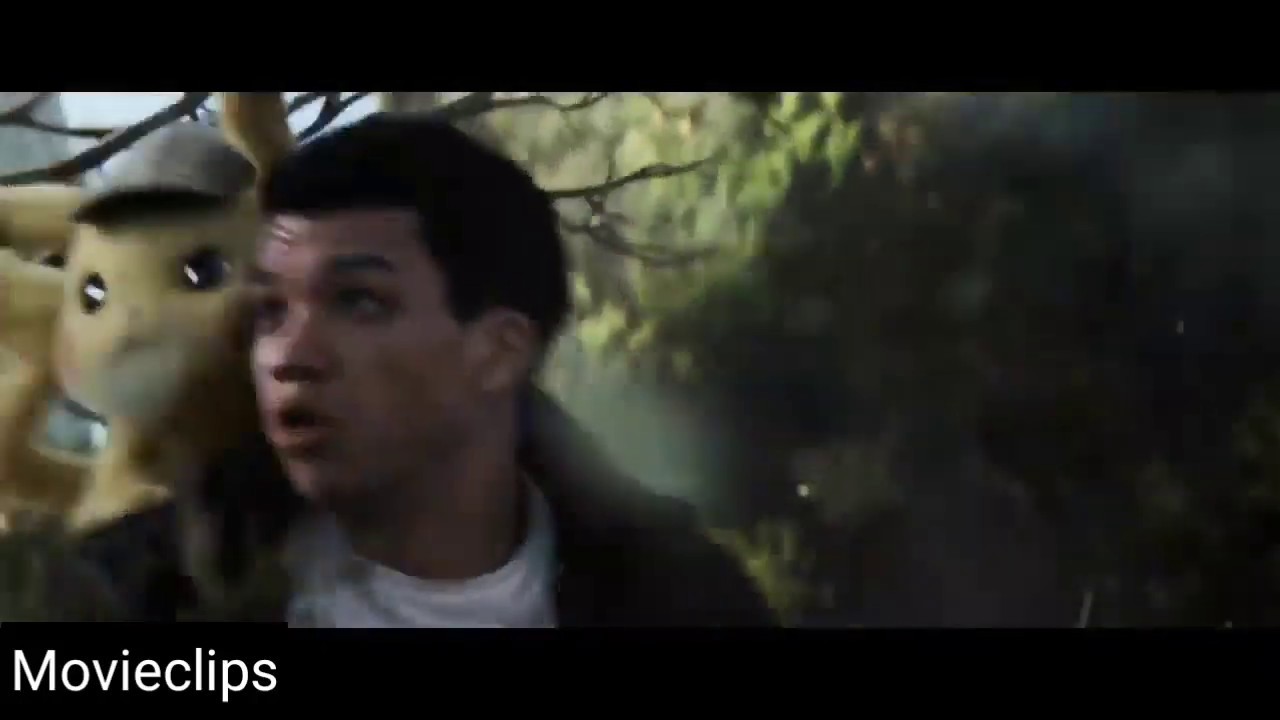 Pokémon Detective Pikachu (2019) Torterra Earthquake Scene YouTube