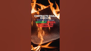 🤖 Are Smart Contracts the Future? |Blockchain Revolution Explained! 🚀#blockchain #defi #crypto #web3