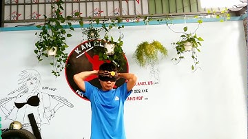 Bịt mắt tung bắt song côn nhị khúc. Bịt mắt múa côn. #Kanclub nunchaku. Kanshop