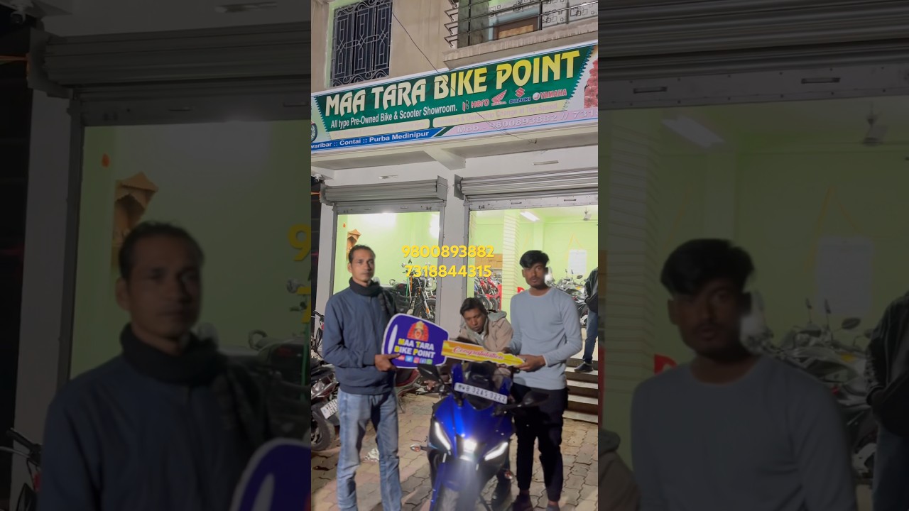 Delivery of R15 V4 #usedbike #shortvideo #shorts #contai #yamaha #r15v4 #shortsvideo #shortviral