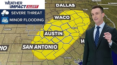 Austin-area severe weather risk Wednesday night into Thursday